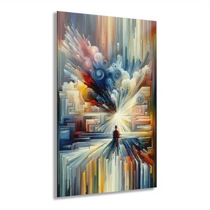 Memory Labyrinth Focus Acrylic Prints (French Cleat Hanging) - ATUH.ART