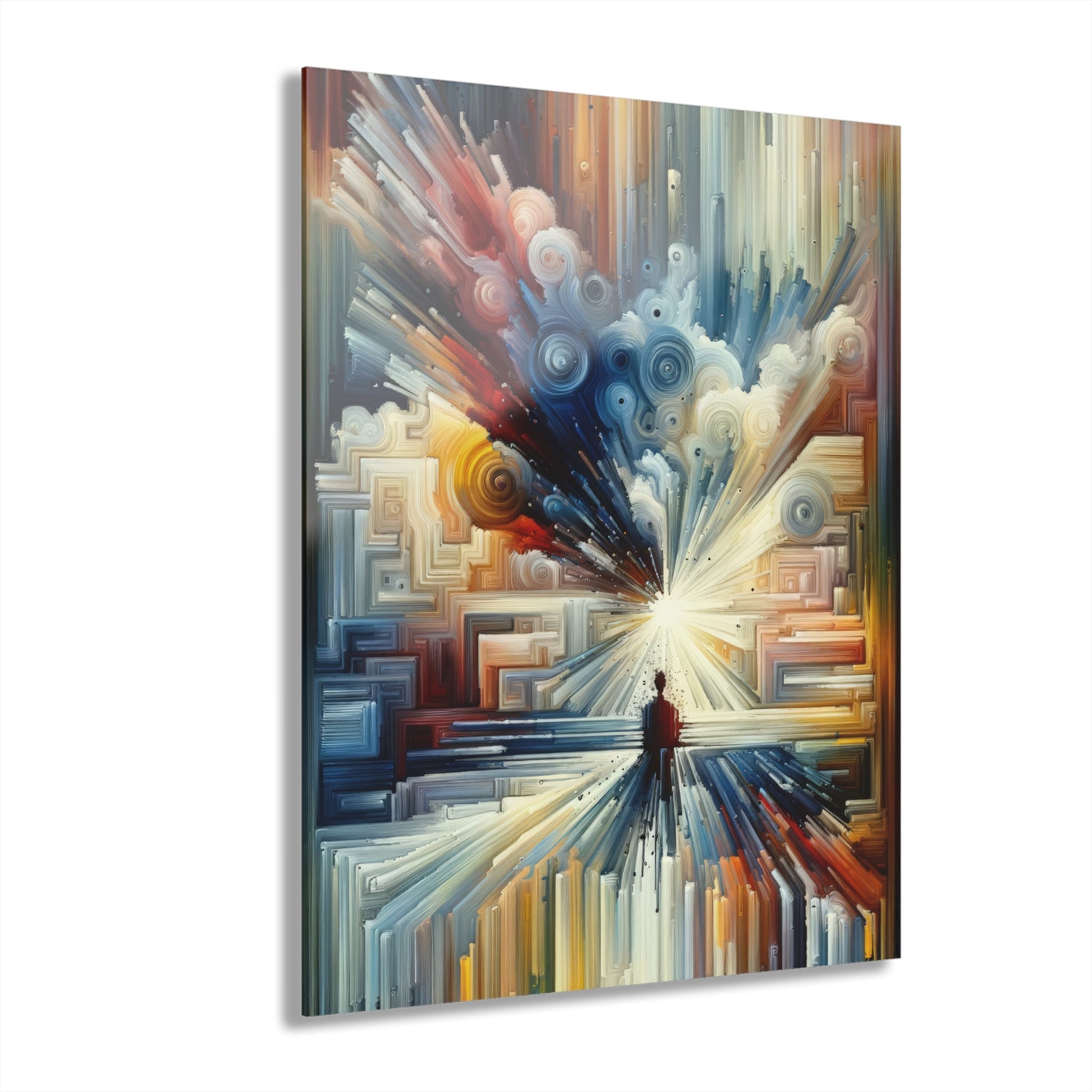 Memory Labyrinth Focus Acrylic Prints (French Cleat Hanging) - ATUH.ART