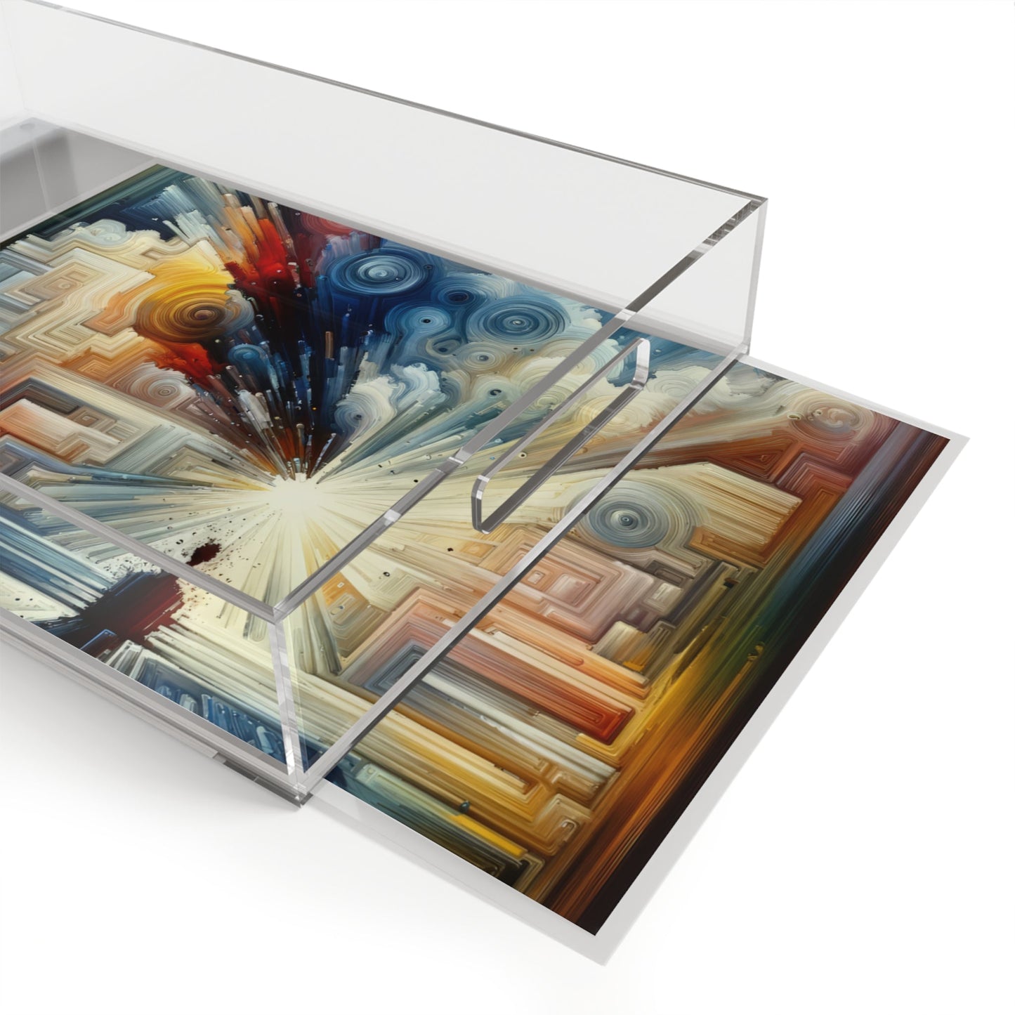 Memory Labyrinth Focus Acrylic Serving Tray - ATUH.ART
