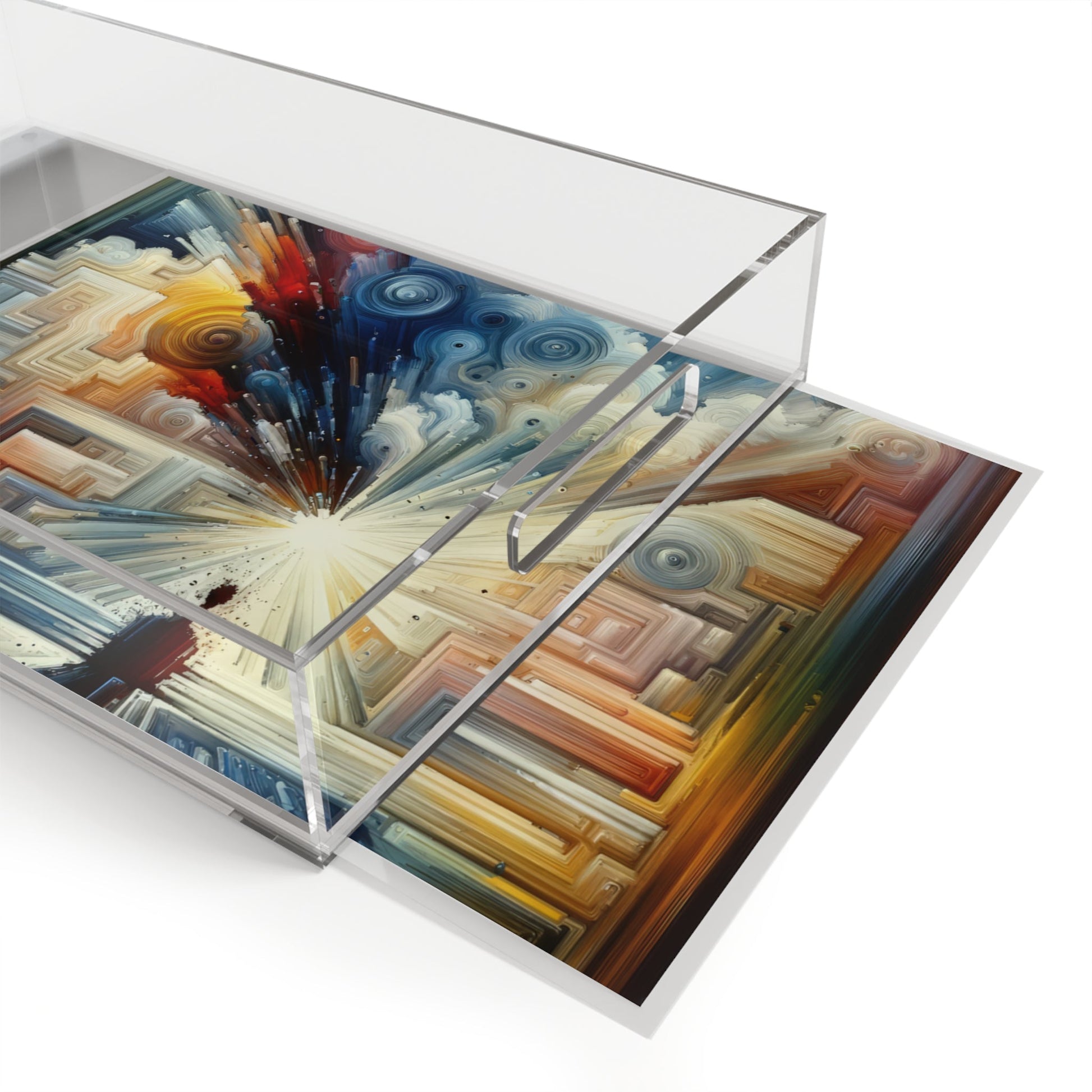 Memory Labyrinth Focus Acrylic Serving Tray - ATUH.ART