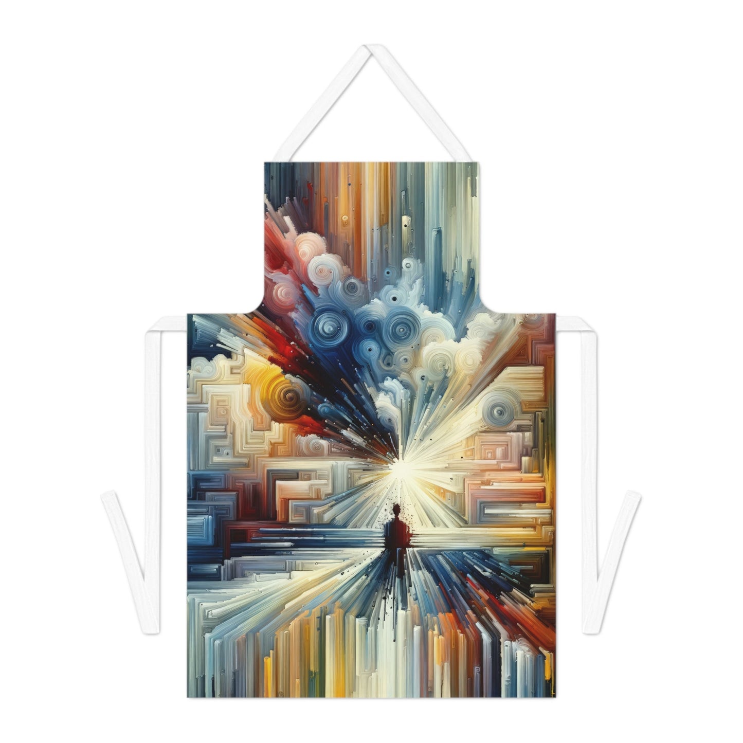 Memory Labyrinth Focus Adult Apron (AOP) - ATUH.ART