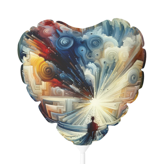 Memory Labyrinth Focus Balloon (Round and Heart-shaped), 11" - ATUH.ART