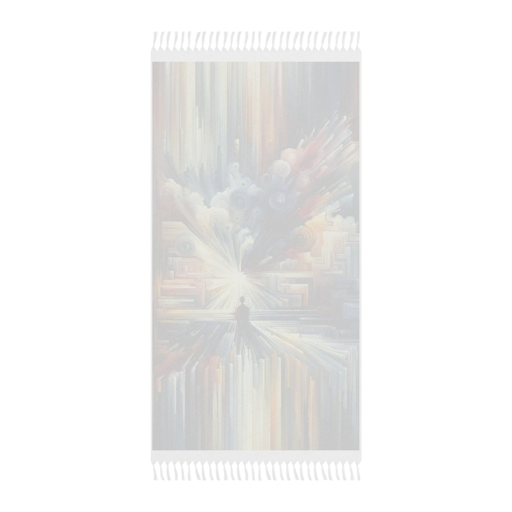 Memory Labyrinth Focus Boho Beach Cloth - ATUH.ART