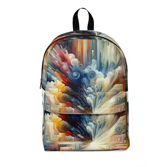 Memory Labyrinth Focus Unisex Classic Backpack - ATUH.ART