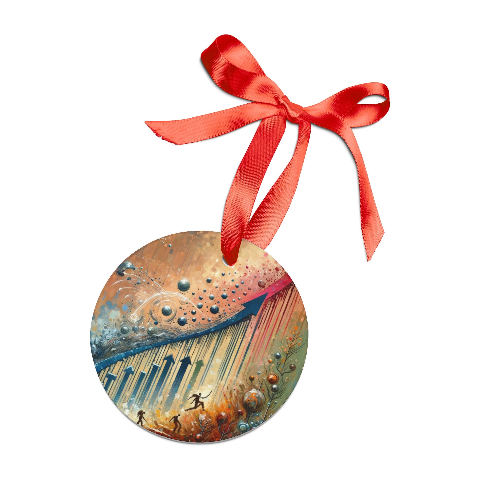 Micro Mastery Ascension Acrylic Ornament with Ribbon - ATUH.ART