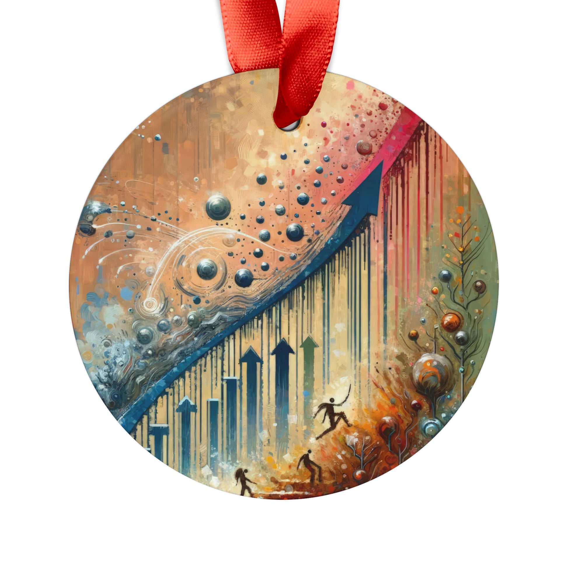 Micro Mastery Ascension Acrylic Ornament with Ribbon - ATUH.ART