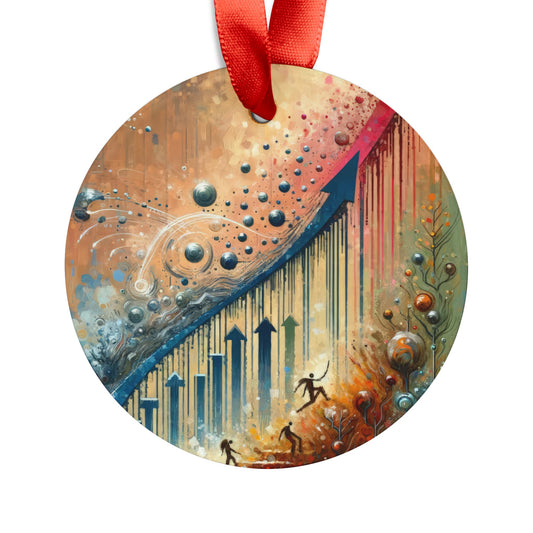 Micro Mastery Ascension Acrylic Ornament with Ribbon - ATUH.ART