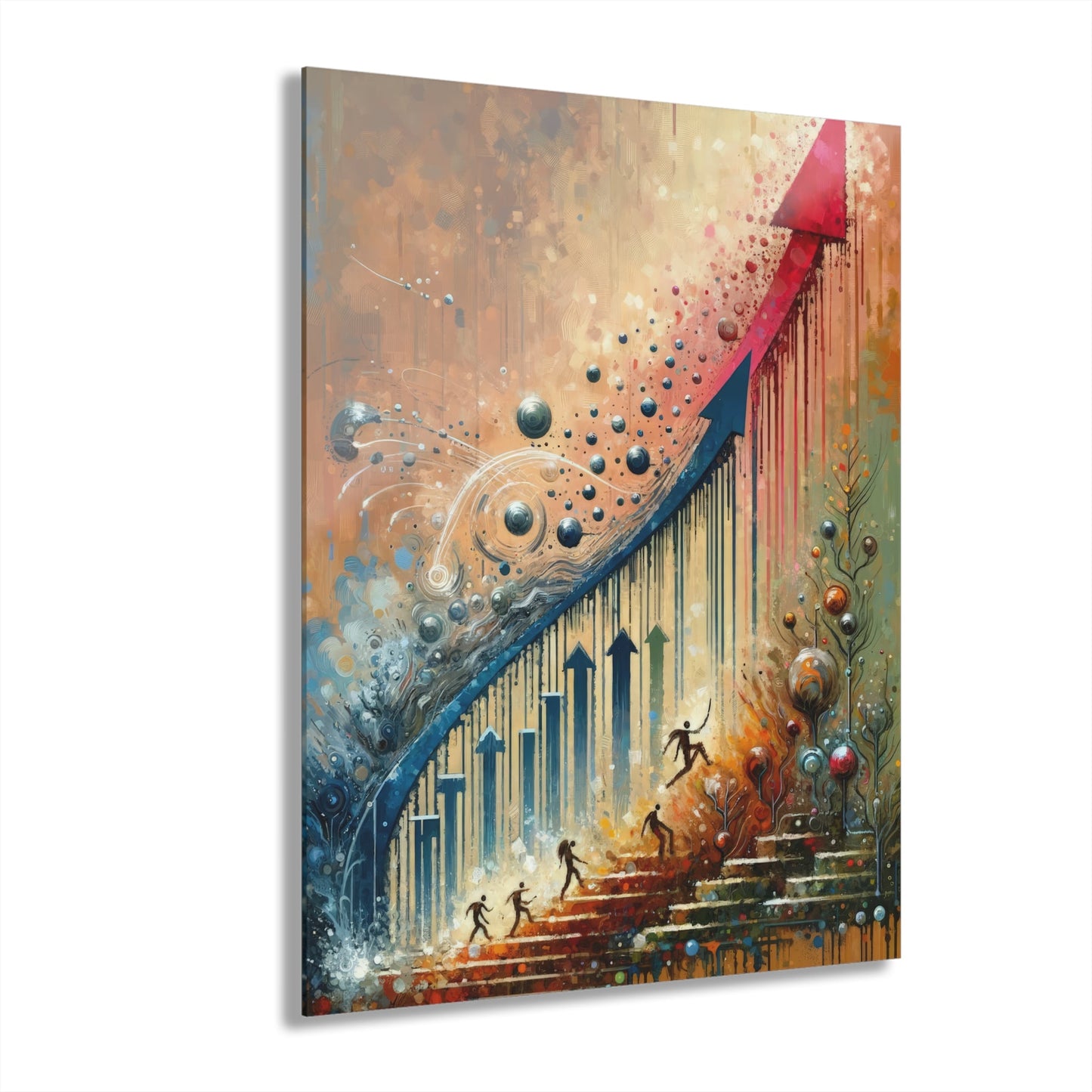 Micro Mastery Ascension Acrylic Prints (French Cleat Hanging) - ATUH.ART