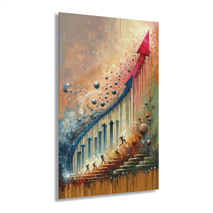 Micro Mastery Ascension Acrylic Prints (French Cleat Hanging) - ATUH.ART