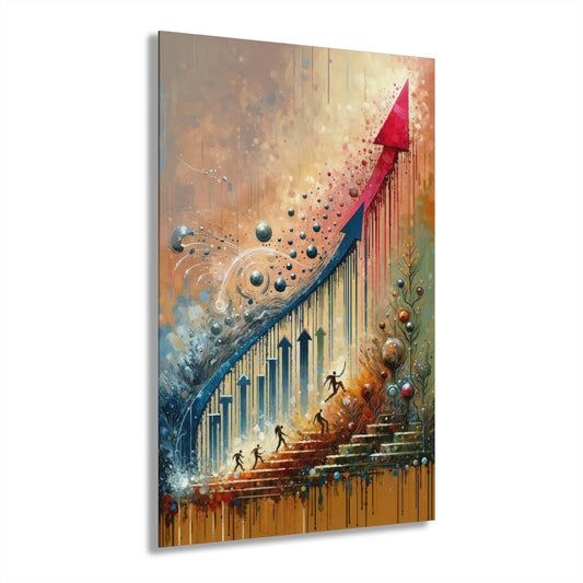 Micro Mastery Ascension Acrylic Prints (French Cleat Hanging) - ATUH.ART