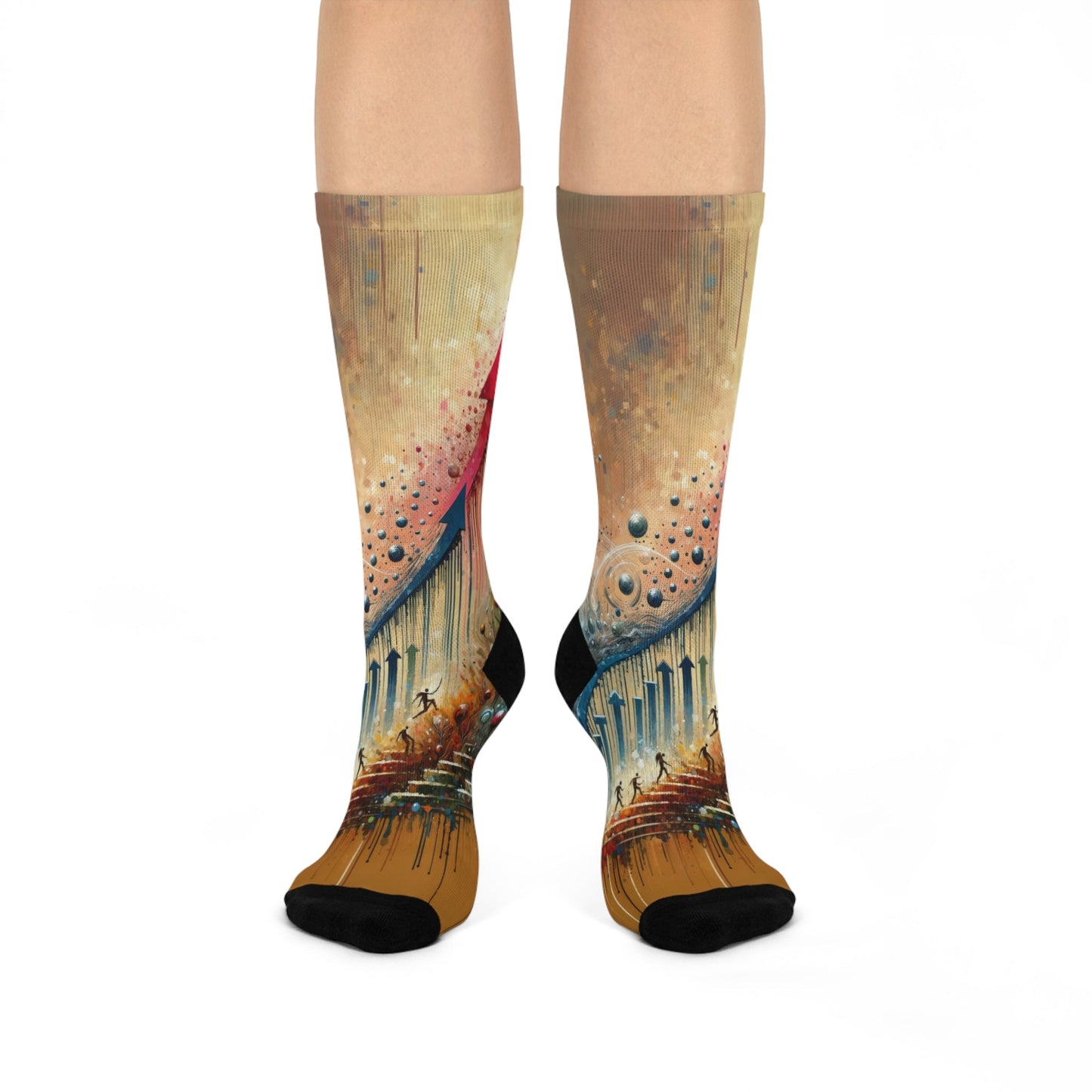 Micro Mastery Ascension Cushioned Crew Socks - ATUH.ART