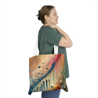 Micro Mastery Ascension Shoulder Tote Bag (AOP) - ATUH.ART