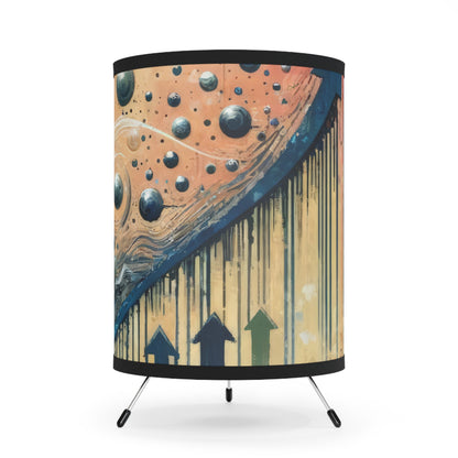 Micro Mastery Ascension Tripod Lamp with High-Res Printed Shade, US\CA plug - ATUH.ART
