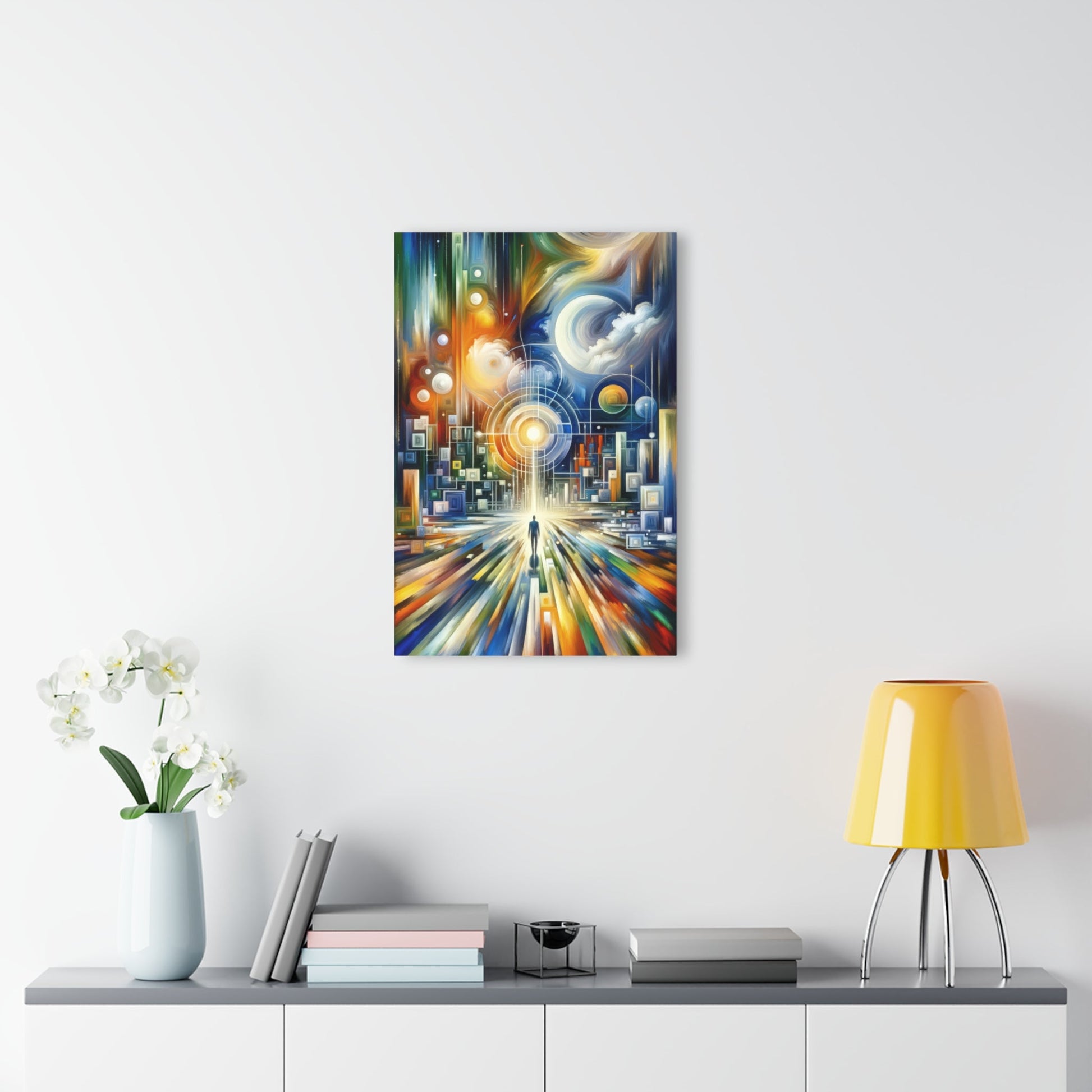 Mindful Megabyte Convergence Acrylic Prints (French Cleat Hanging) - ATUH.ART