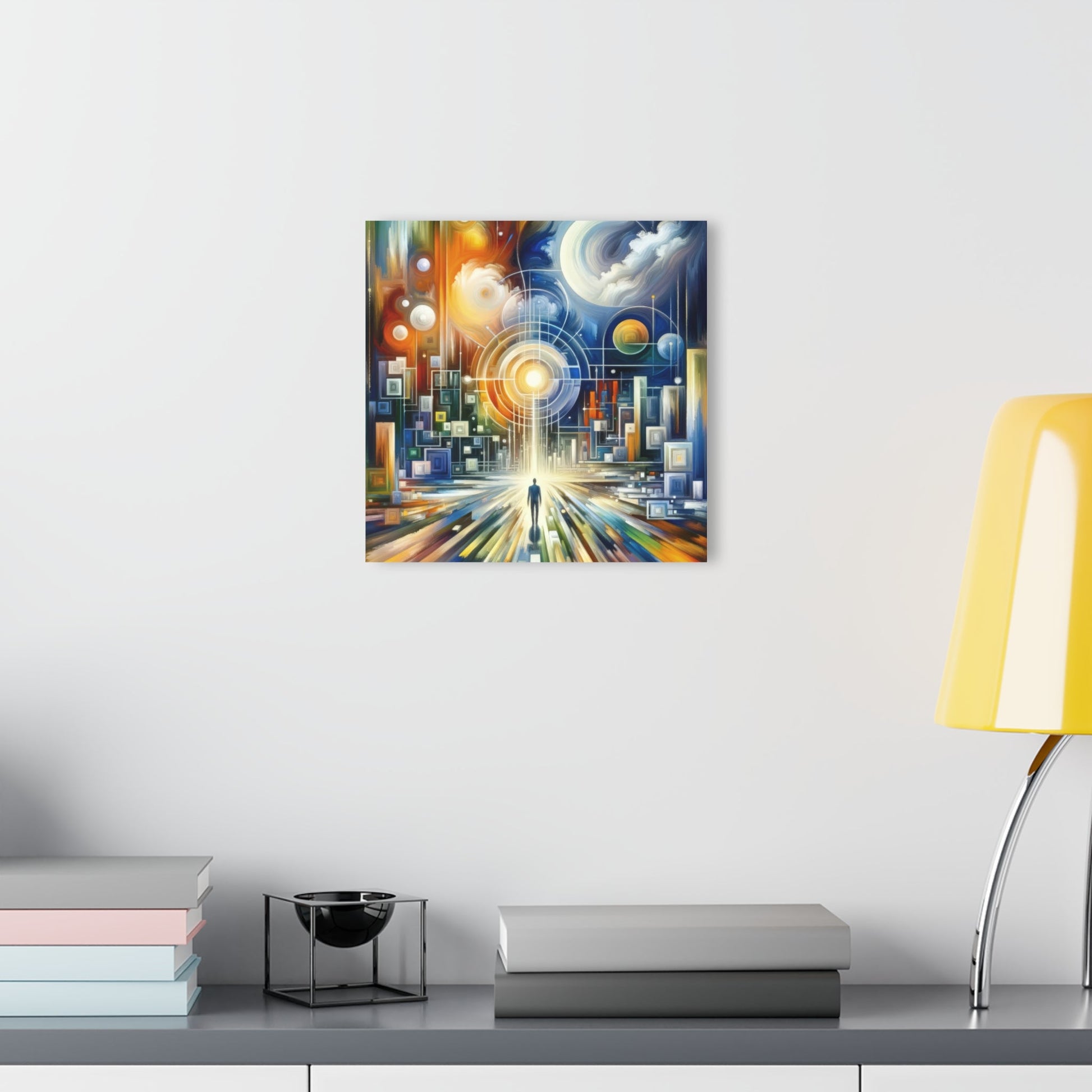 Mindful Megabyte Convergence Acrylic Prints (French Cleat Hanging) - ATUH.ART