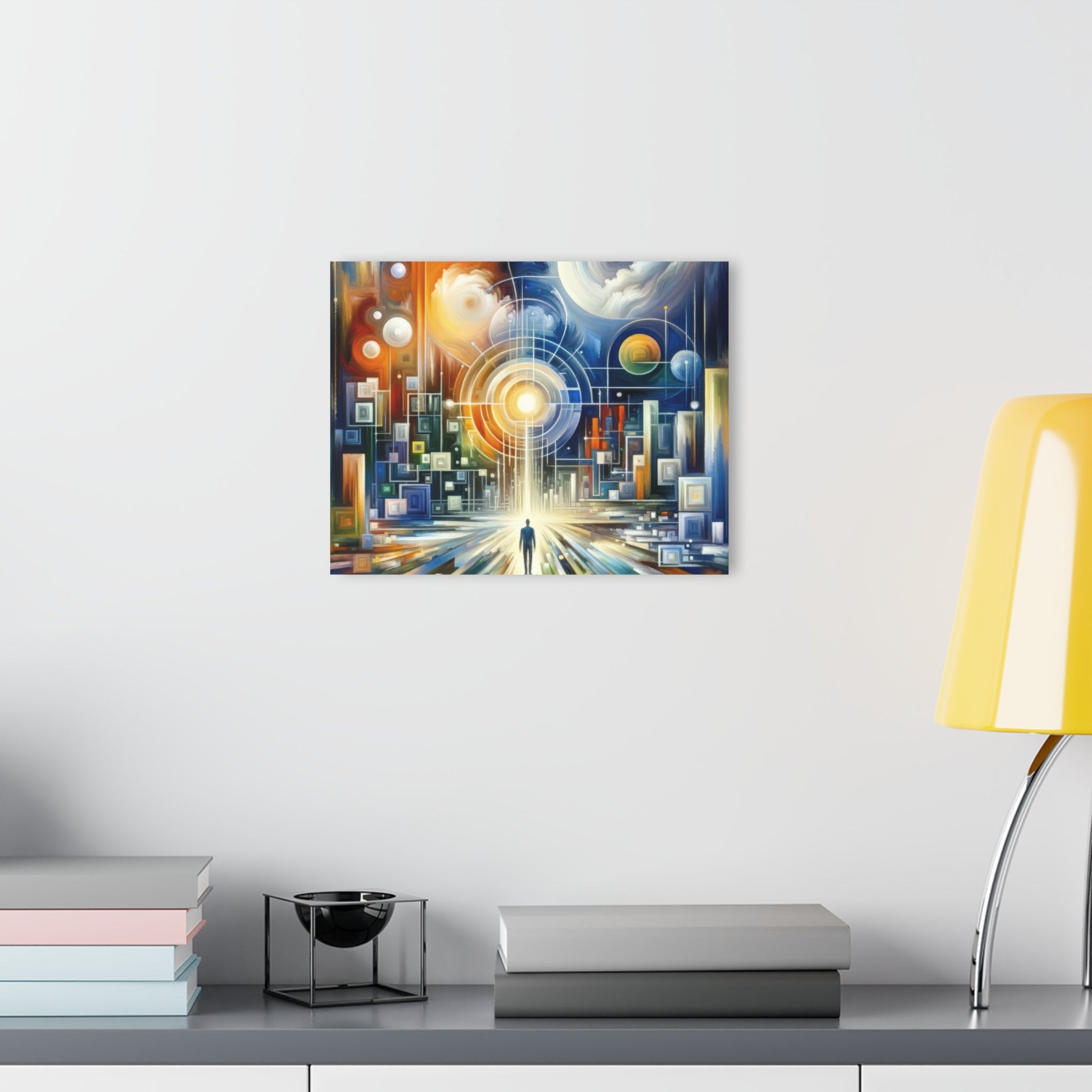Mindful Megabyte Convergence Acrylic Prints (French Cleat Hanging) - ATUH.ART