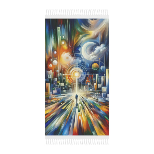 Mindful Megabyte Convergence Boho Beach Cloth - ATUH.ART