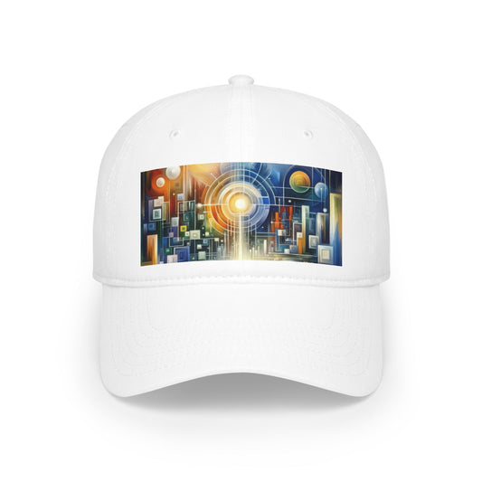 Mindful Megabyte Convergence Low Profile Baseball Cap - ATUH.ART