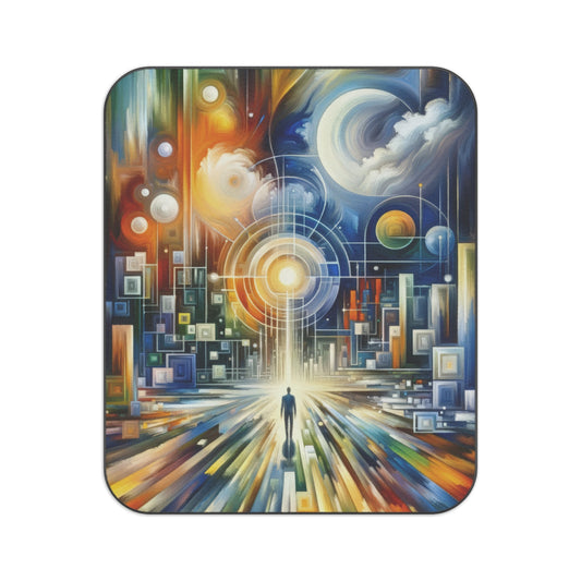 Mindful Megabyte Convergence Picnic Blanket - ATUH.ART