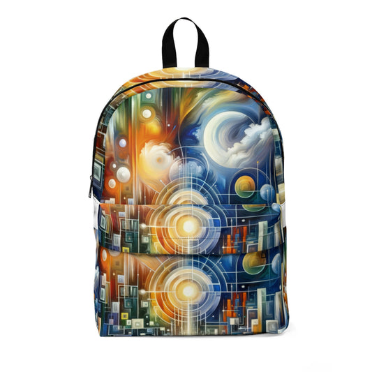 Mindful Megabyte Convergence Unisex Classic Backpack - ATUH.ART