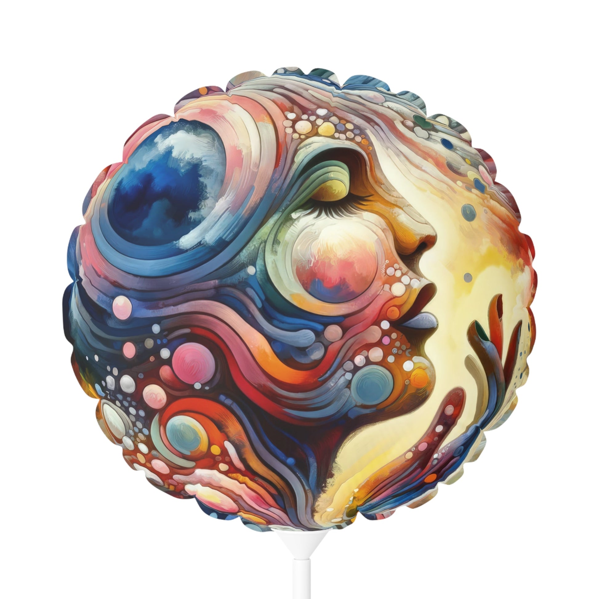 Mindful Melody Harmony Balloon (Round and Heart-shaped), 11" - ATUH.ART