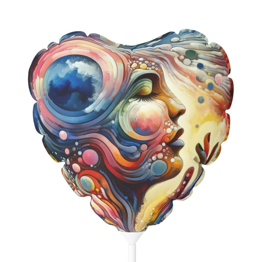 Mindful Melody Harmony Balloon (Round and Heart-shaped), 11" - ATUH.ART