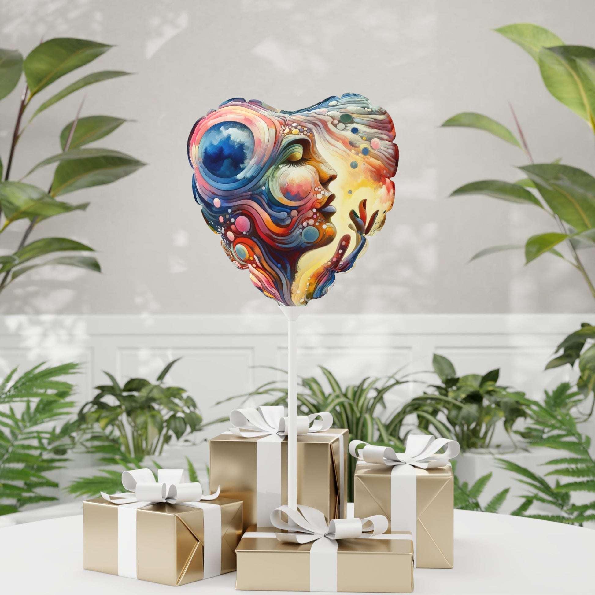 Mindful Melody Harmony Balloon (Round and Heart-shaped), 11" - ATUH.ART