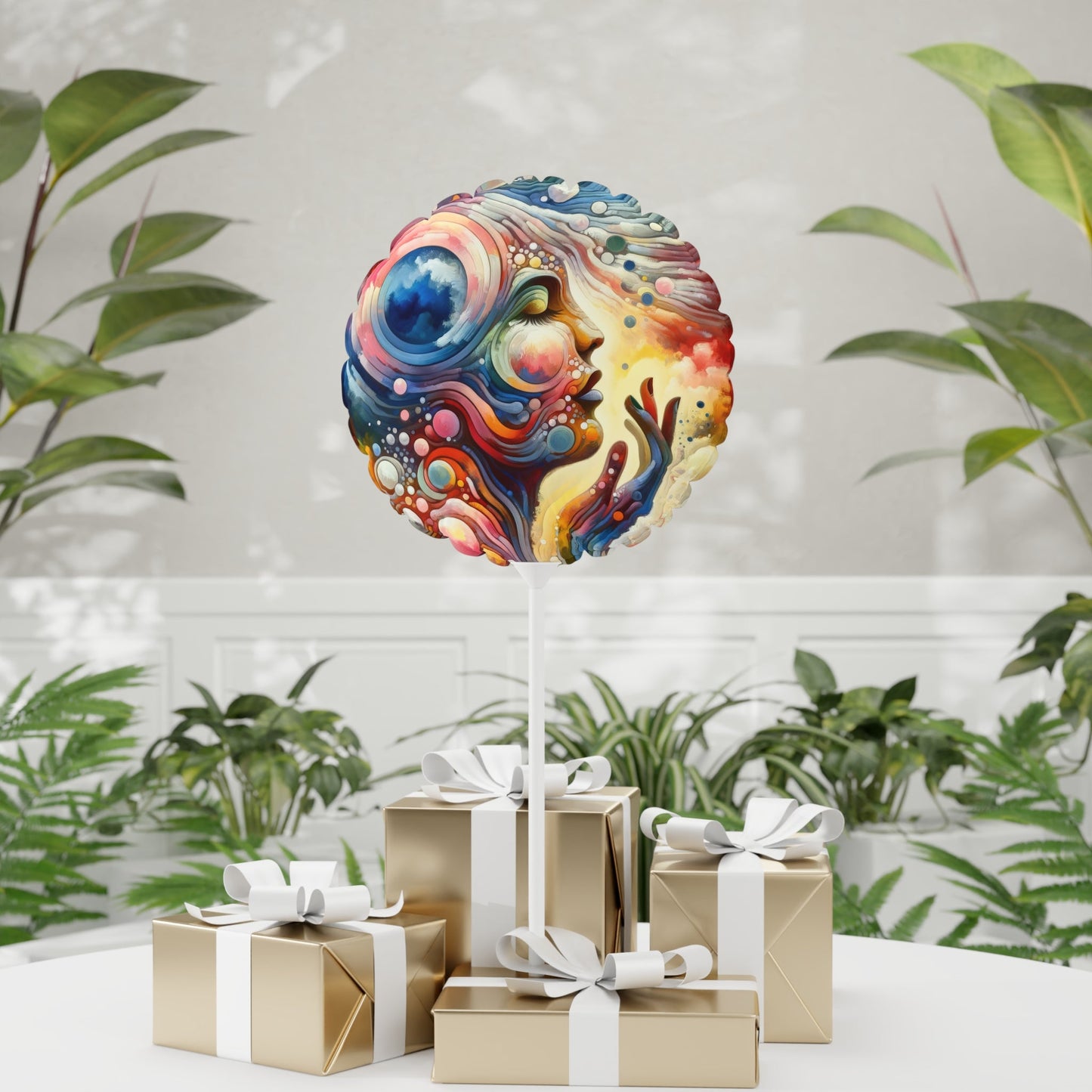 Mindful Melody Harmony Balloon (Round and Heart-shaped), 11" - ATUH.ART