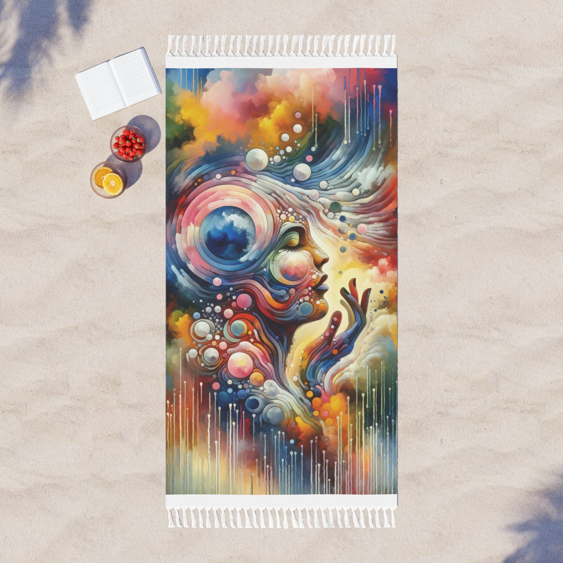 Mindful Melody Harmony Boho Beach Cloth - ATUH.ART