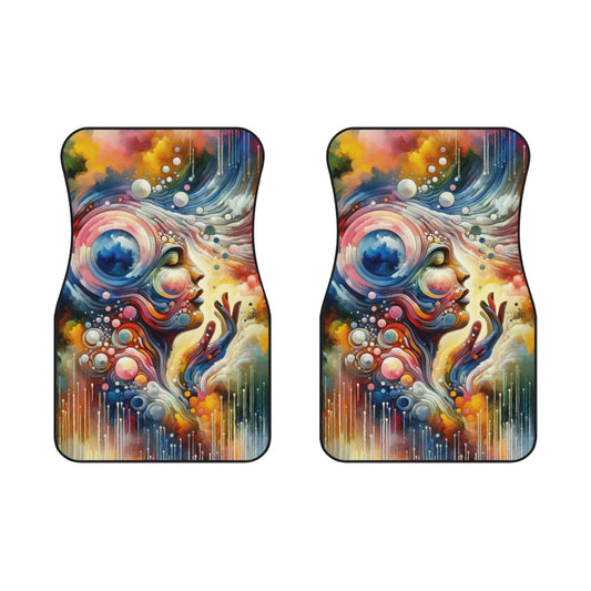 Mindful Melody Harmony Car Mats (2x Front) - ATUH.ART