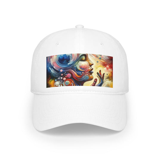 Mindful Melody Harmony Low Profile Baseball Cap - ATUH.ART