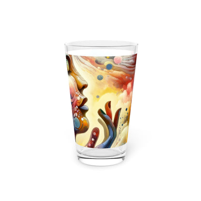 Mindful Melody Harmony Pint Glass, 16oz - ATUH.ART