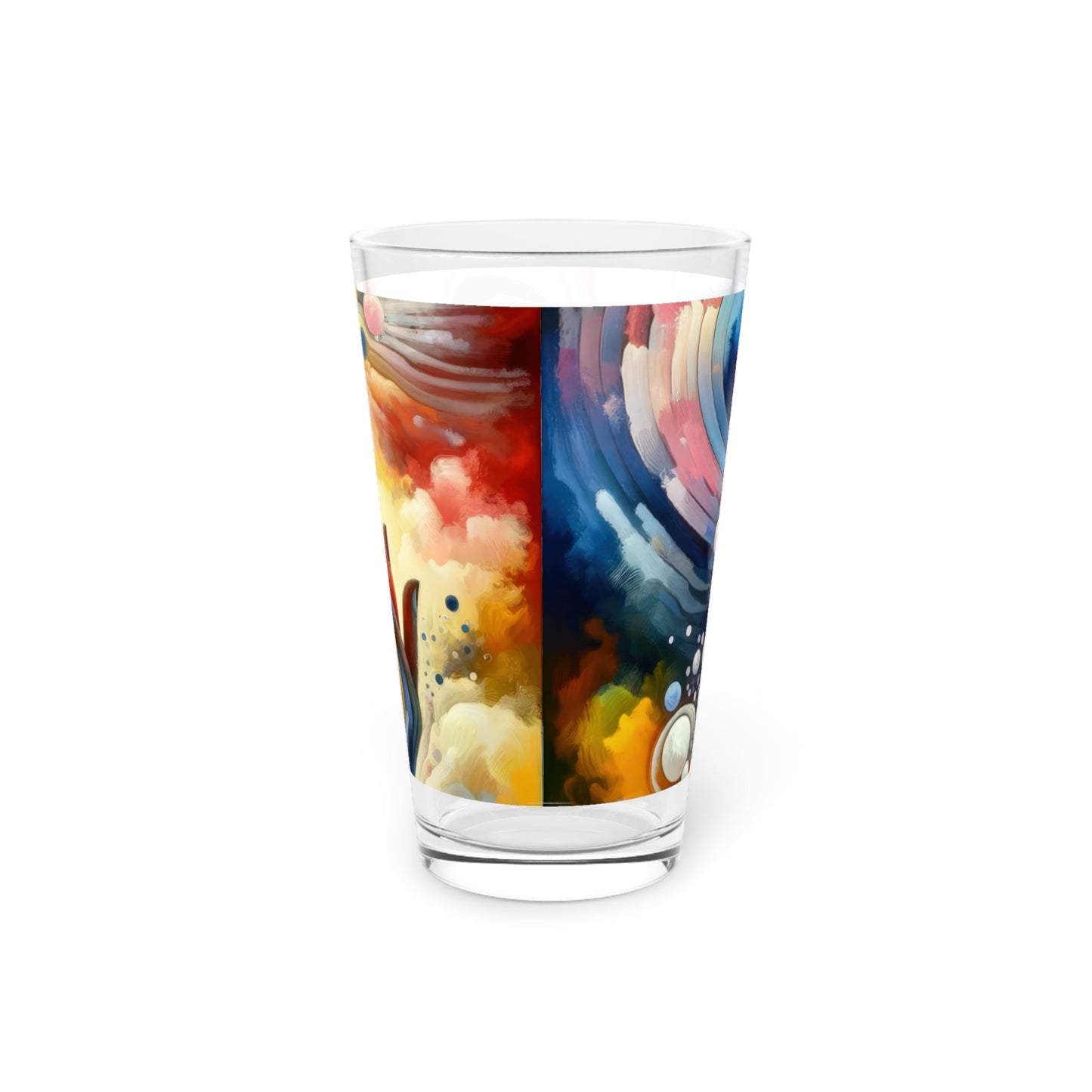 Mindful Melody Harmony Pint Glass, 16oz - ATUH.ART