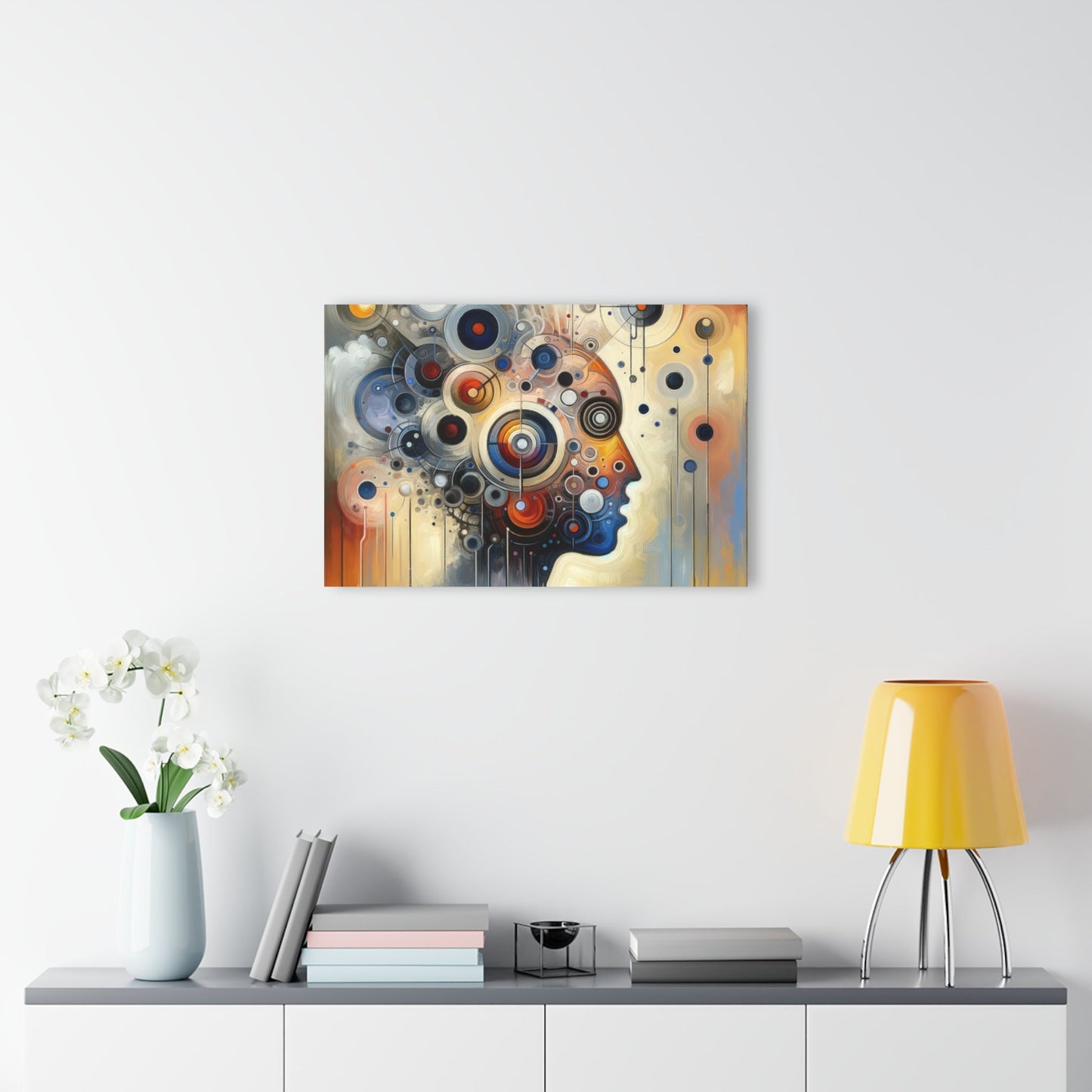 Mindful Tachism Engagement Acrylic Prints (French Cleat Hanging) - ATUH.ART