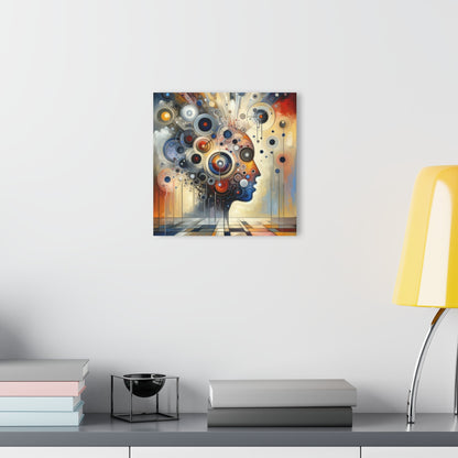 Mindful Tachism Engagement Acrylic Prints (French Cleat Hanging) - ATUH.ART