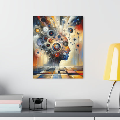 Mindful Tachism Engagement Acrylic Prints (French Cleat Hanging) - ATUH.ART