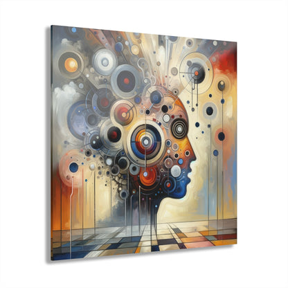 Mindful Tachism Engagement Acrylic Prints (French Cleat Hanging) - ATUH.ART