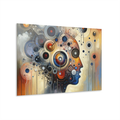 Mindful Tachism Engagement Acrylic Prints (French Cleat Hanging) - ATUH.ART