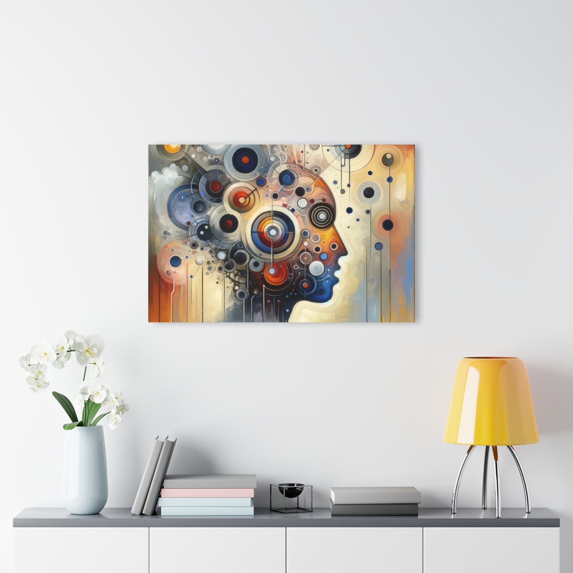 Mindful Tachism Engagement Acrylic Prints (French Cleat Hanging) - ATUH.ART