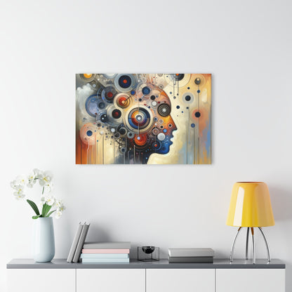 Mindful Tachism Engagement Acrylic Prints (French Cleat Hanging) - ATUH.ART