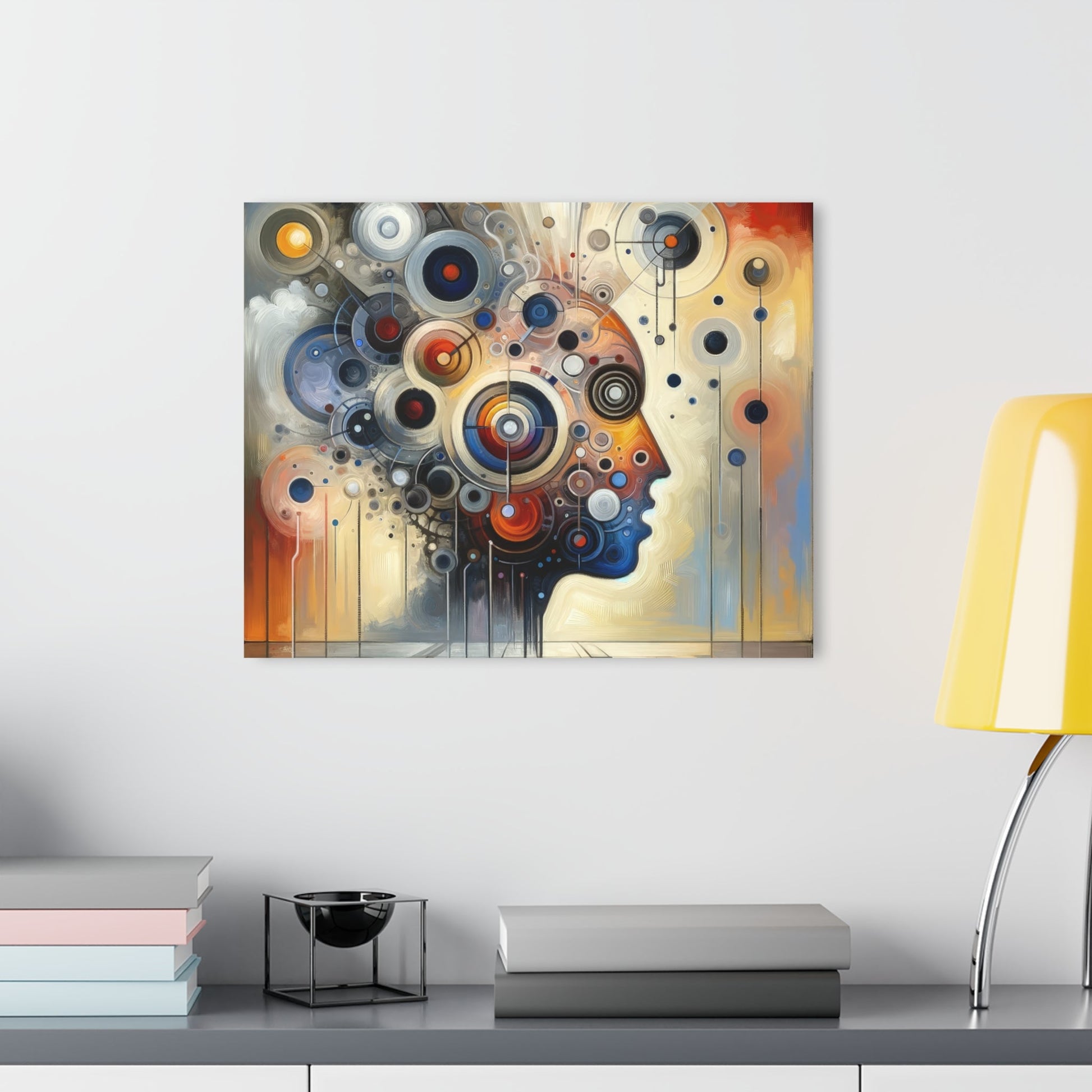 Mindful Tachism Engagement Acrylic Prints (French Cleat Hanging) - ATUH.ART