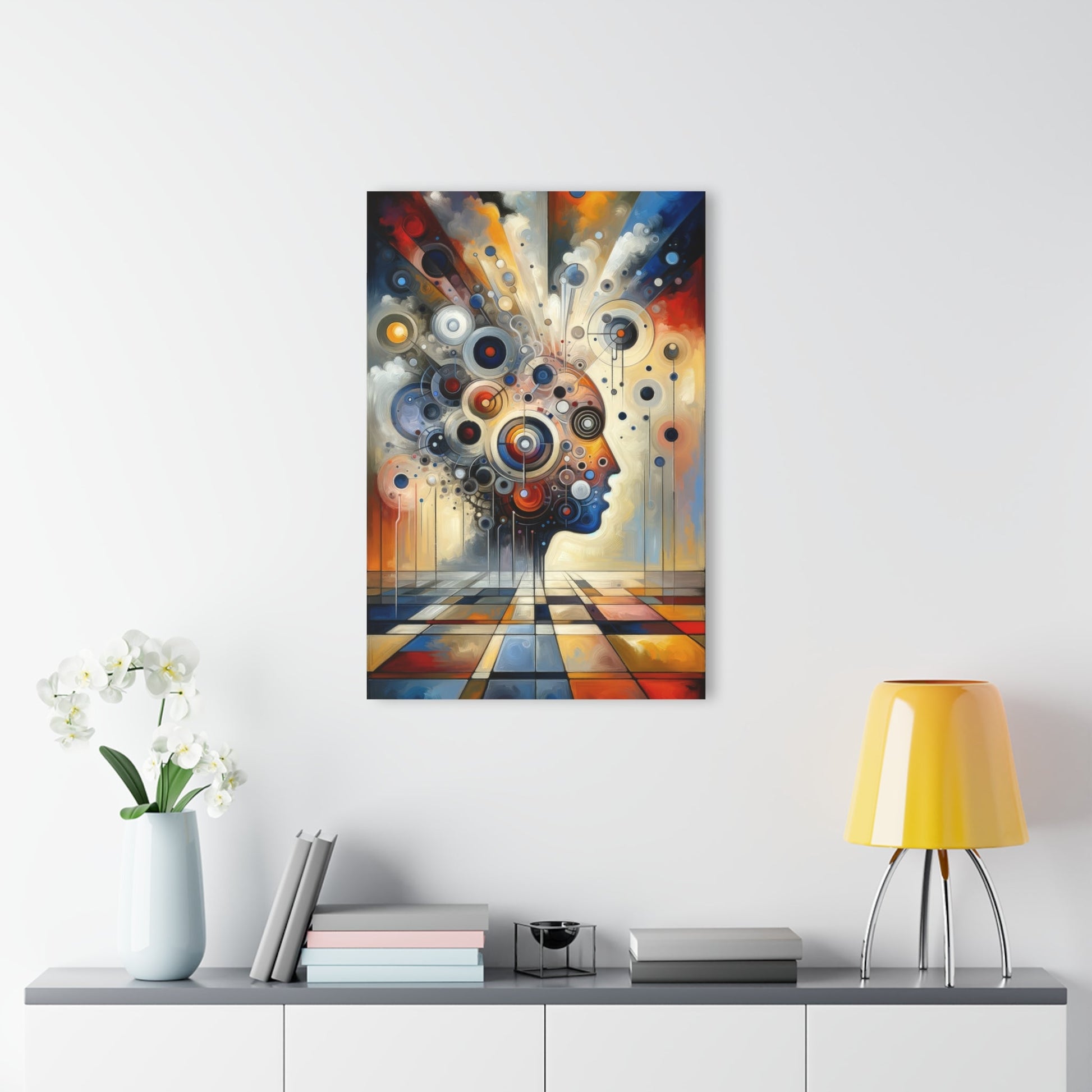 Mindful Tachism Engagement Acrylic Prints (French Cleat Hanging) - ATUH.ART