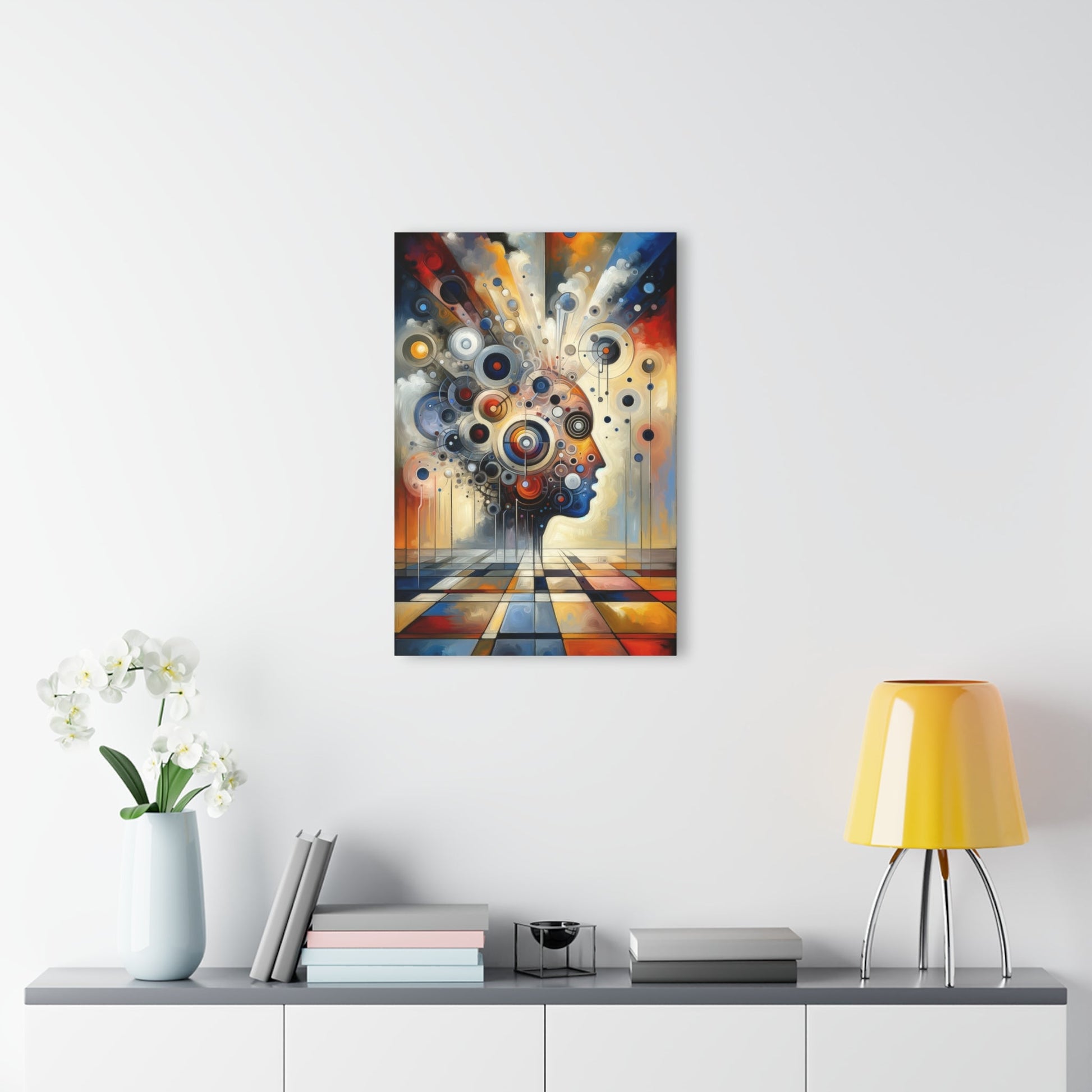 Mindful Tachism Engagement Acrylic Prints (French Cleat Hanging) - ATUH.ART