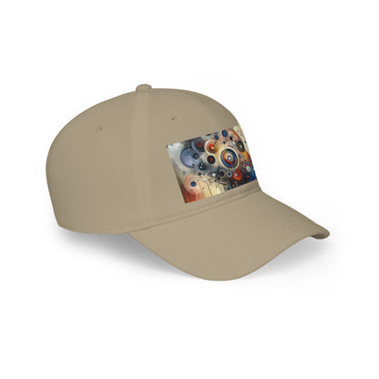 Mindful Tachism Engagement Low Profile Baseball Cap - ATUH.ART