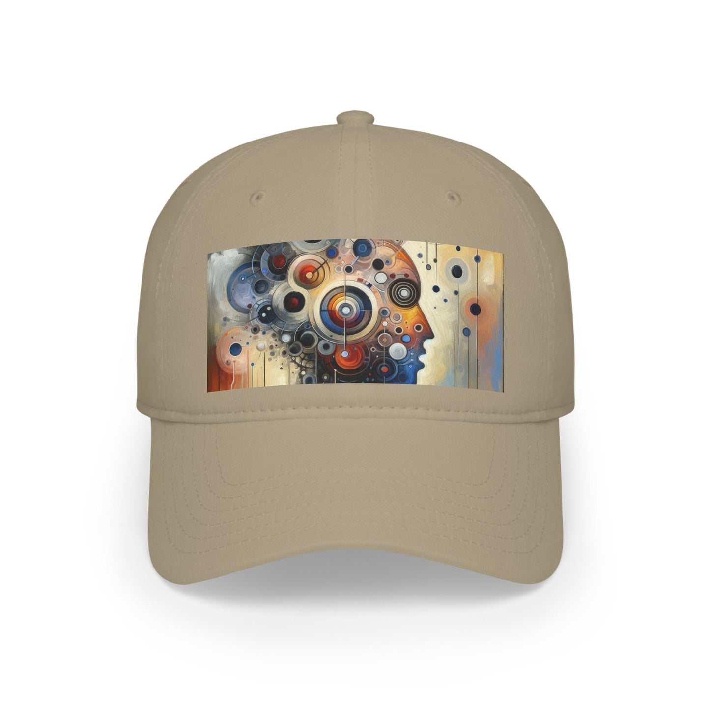 Mindful Tachism Engagement Low Profile Baseball Cap - ATUH.ART