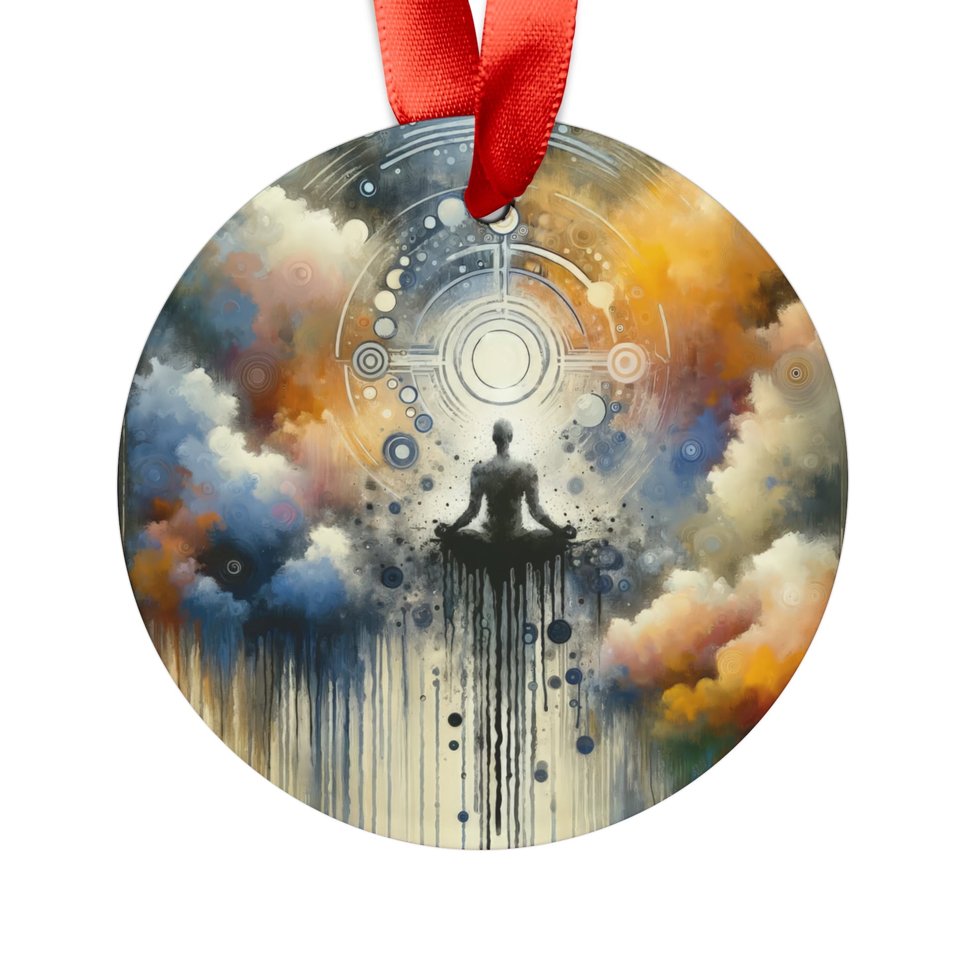 Mindful Transformation Profundity Acrylic Ornament with Ribbon - ATUH.ART
