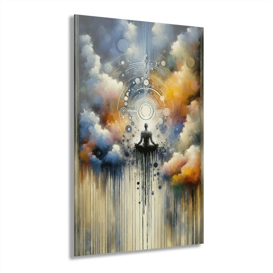 Mindful Transformation Profundity Acrylic Prints (French Cleat Hanging) - ATUH.ART