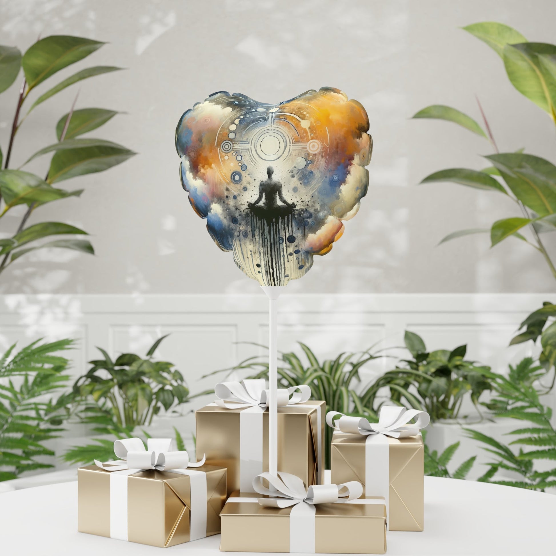 Mindful Transformation Profundity Balloon (Round and Heart-shaped), 11" - ATUH.ART