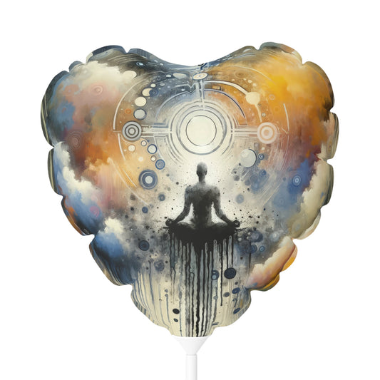 Mindful Transformation Profundity Balloon (Round and Heart-shaped), 11" - ATUH.ART