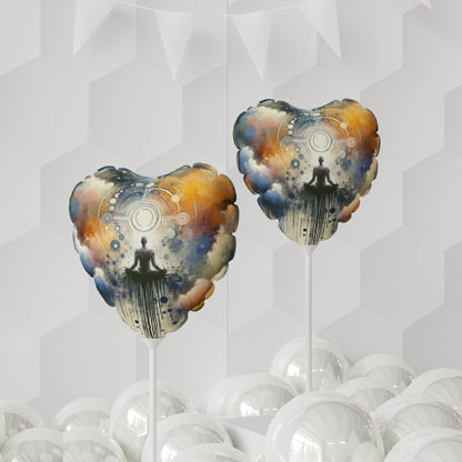 Mindful Transformation Profundity Balloon (Round and Heart-shaped), 11" - ATUH.ART